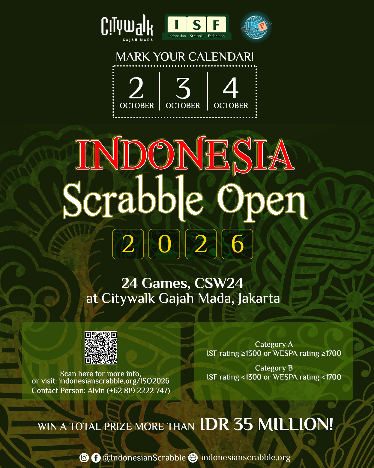 Indonesia Scrabble Open